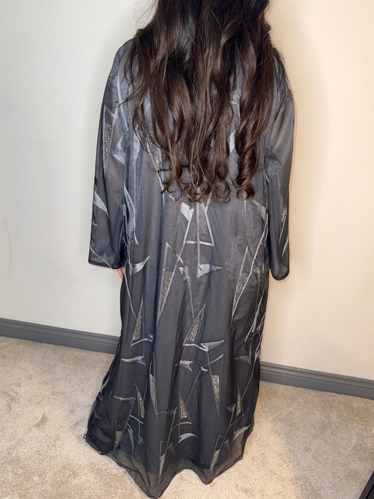 Amira Abaya Grey - Image 3